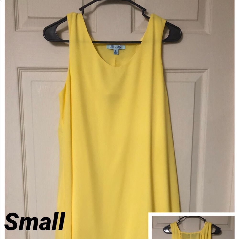 Yellow dress